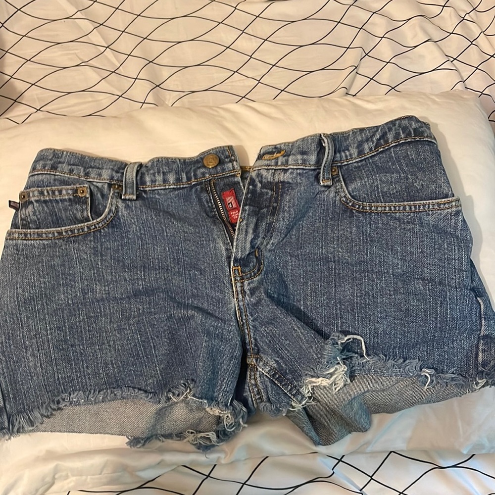 Ralph Lauren size 8 “Saturday short” cut off Jean shorts